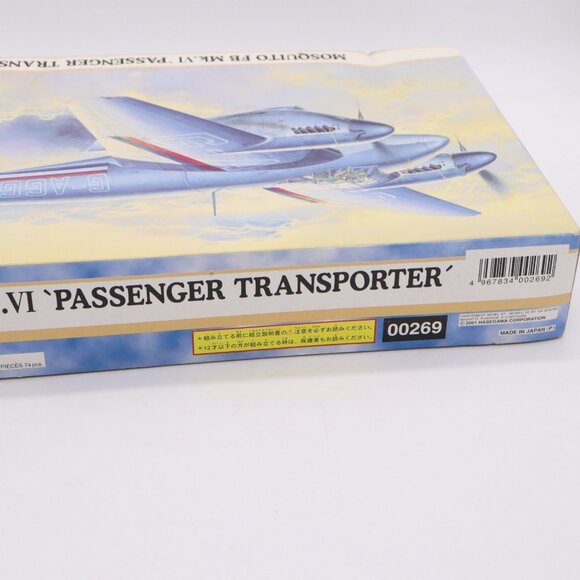 Hasegawa 1:72 Mosquito FB Mk.VI No. 418 Squadron Model Kit 00750 Royal Open Box - Picture 4 of 10